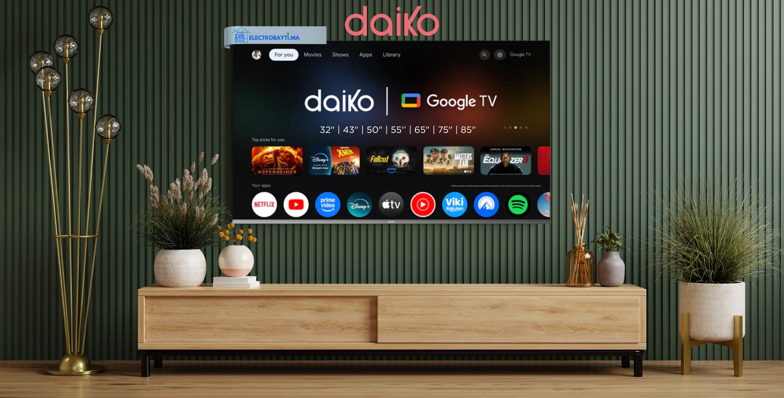 Daiko Google TV