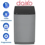 Daiko Machine à laver automatique 8 kg A+ chargement par le haut
