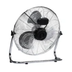 Flaider Ventilateur posable sur pied - 18'' - 3 vitesses - 240W - INOX – Image 4