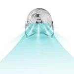 Flaider Ventilateur posable sur pied - 18'' - 3 vitesses - 240W - INOX – Image 6