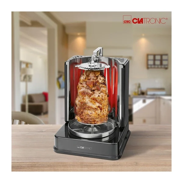 Clatronic Vertical Kebab Multi-grille Shawarma 1400 W Allemande