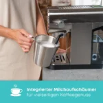 PROFICOOK Machine à Café et Cappuccino INOX 20 BARS - Deutsch – Image 5