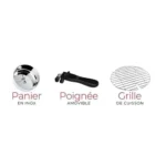 Schlëizer - Air Fryer 8Litres - Rotation Automatique - 1700W – Image 6