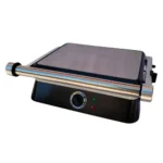 Bonana - Grill Panini en acier inoxydable antiadhésif - Teflon- 1400w – Image 3