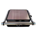 Bonana - Grill Panini en acier inoxydable antiadhésif - Teflon- 1400w – Image 4