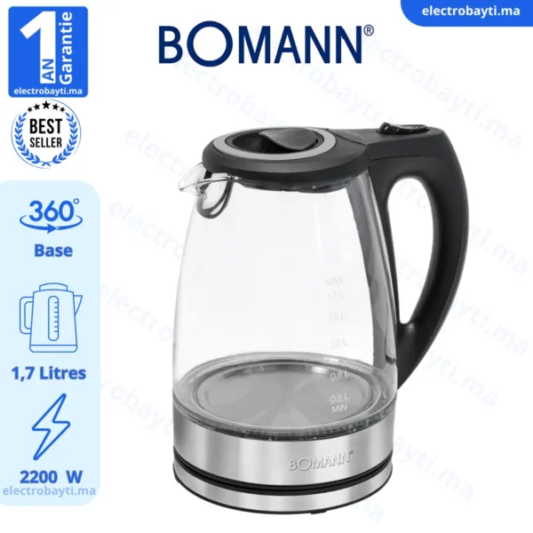 Bouilloire Bomann WKS 6032 G CB