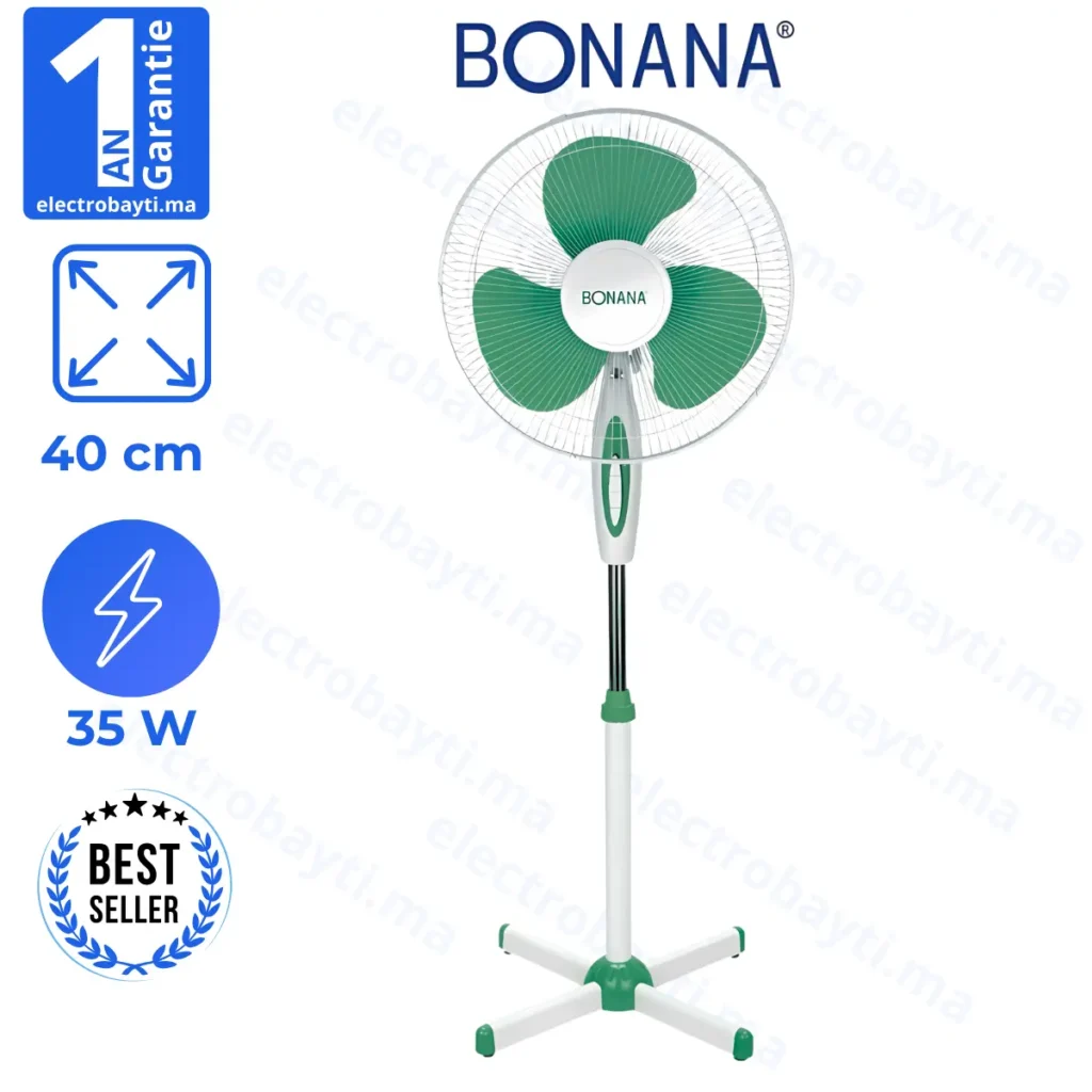 Ventilateur Bonana BO-831 V