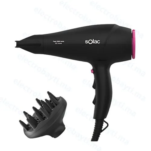 Sèche Cheveux Solac Ionique Fast 2200 Ionic
