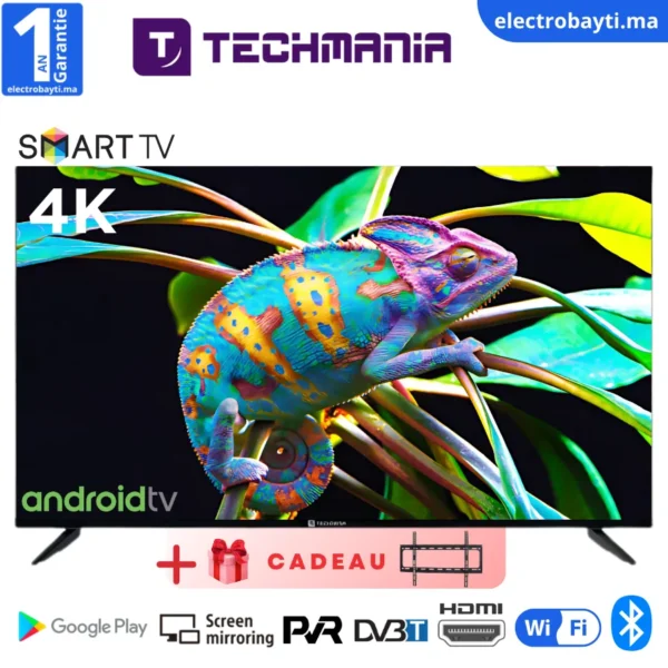 TV Techmania Smart TV ANDROID Tv SMRT50TCH