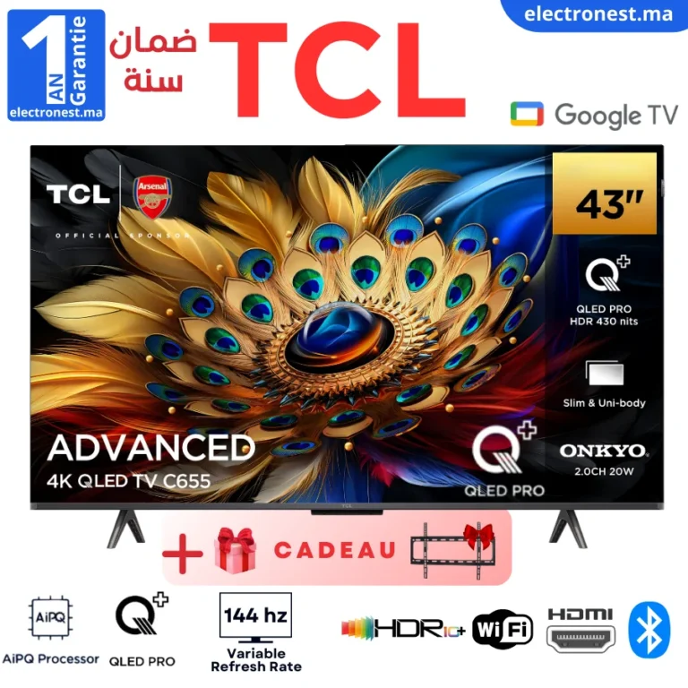 TCL-43C655-Maroc