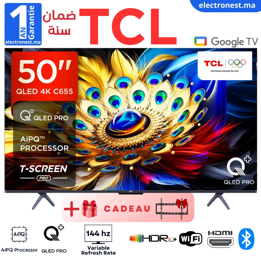 TCL-50C655-Maroc
