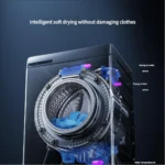 DAIKO - Machine à laver automatique Inverter SERIE 8 - 7Kg - 16 Programmes - 1200rpm - WI889FX87K – Image 3