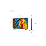 LG 50" SMART TV- webOS 25 - UHD 4K - HDR10 - NanoCell AI - 50NANO80A6A – Image 3