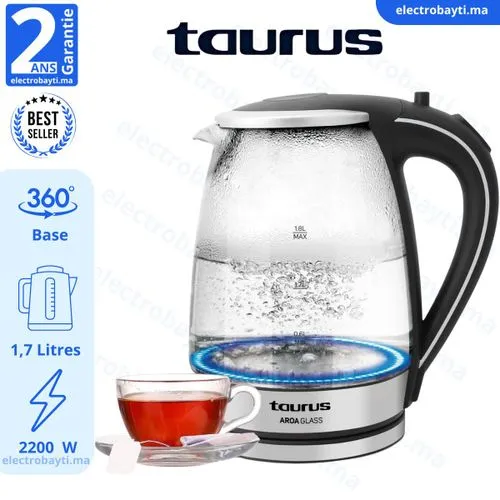 Bouilloire Taurus AROA GLASS