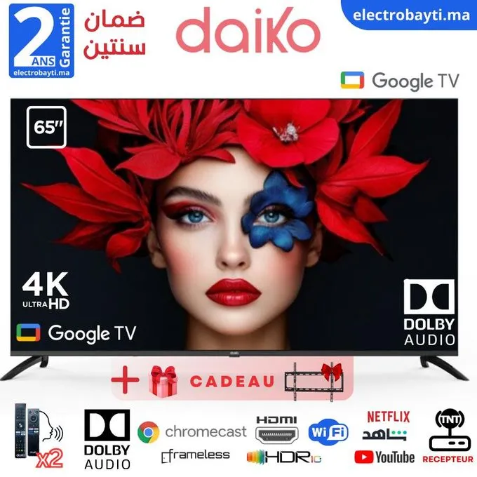 Daiko Google TV GLED65HU98DK