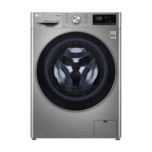 LG Lave-linge de 9 kg à chargement frontal, AI Direct Drive Motor, vapeur