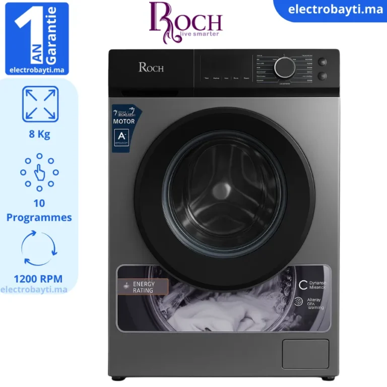 Machine à laver automatique Roch MAL08FL-ZINV