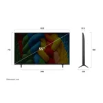 LG - Smart TV - NanoCell AI NANO80 4K 55'' - Télécommande Magique AI - HDR10 - webOS25 2025 – Image 2