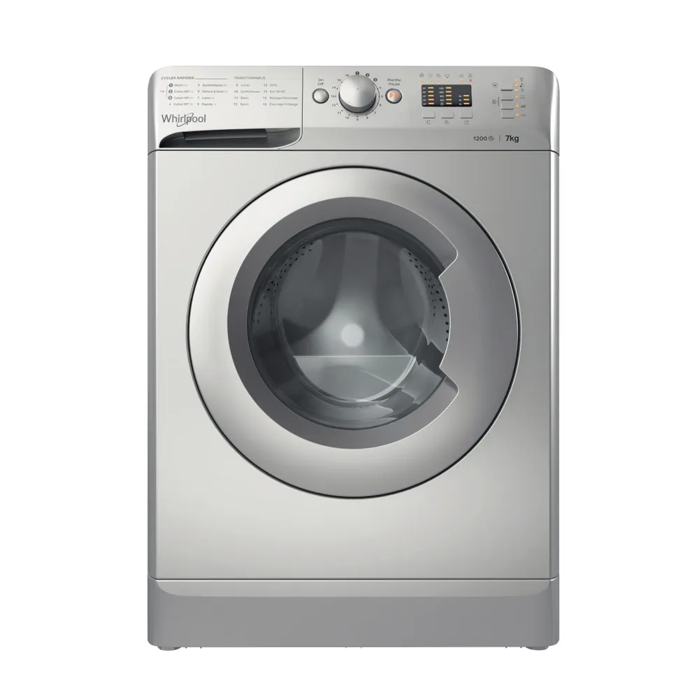 Whirlpool Lave-linge hublot posable - 7 kg - 1200TR - WMTA7122SNA