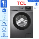 TCL P607FLG - Machine à laver automatique - 7 KG - Digital Inverter - 16 Programmes - A+++
