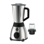 Schlëizer Mixeur Ice Crush Inox - 5 Vitesses - 2 in 1 – Image 2